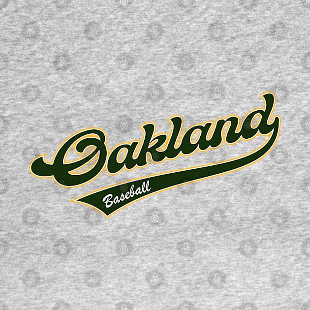 Oakland Baseball by Cemploex_Art